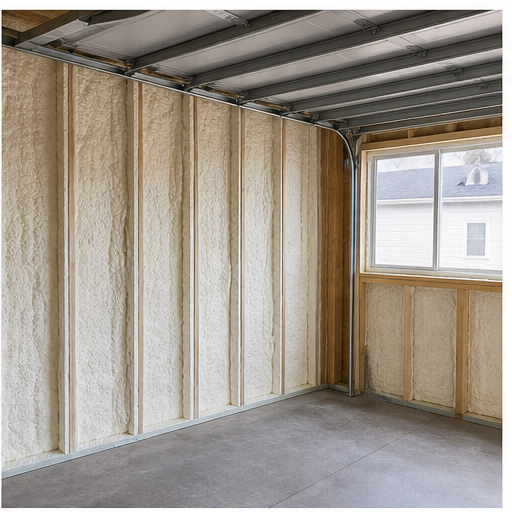 spray foam insulation project example in San Juan County
